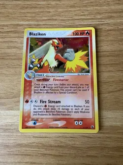 Pokemon TCG Blaziken EX Ruby & Sapphire Holo Rare 3/109 - Image 2