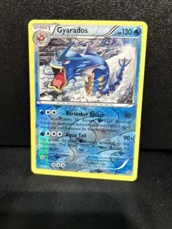 Pokemon TCG Gyarados 20/98 Reverse Holo Rare XY Ancient Origins LP/NM - Image 1