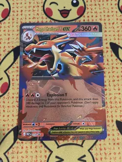 Pokemon TCG MEP EN Black Star Promo - Mega Charizard Y ex 030 #30 Rare Holo - Image 1