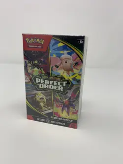 Pokemon TCG: Mega Evolution-Perfect Order Booster Bundle (6 Packs) New Sealed - Image 1