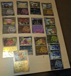 🌟 Pokemon x 14 Masterball Bundle - CBB1C - Gem Vol 1 + Dusclops Sv8a NM 🌟 - Image 1