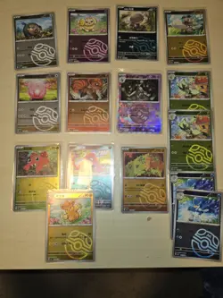🌟 Pokemon x 14 Masterball Bundle - CBB1C - Gem Vol 1 + Dusclops Sv8a NM 🌟 - Image 3