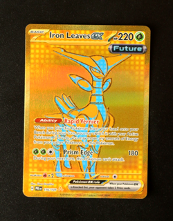 Pokemon Card - Iron Leaves EX 176/131 - Prismatic Evolutions - Hyper Rare - NM ⭐ - Image 1