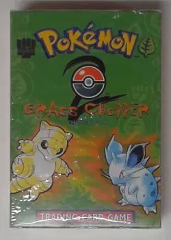 1x Grass Chopper: Theme Deck NM-Mint Sealed Product - Pokemon - Image 1