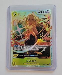 One Piece Card Game S-Snake OP08-112 SR English - Image 1