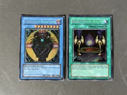 PP01-EN001 Magician of Black Chaos + PP01-EN002 Black Magic Ritual (Secret Rare) - Image 1