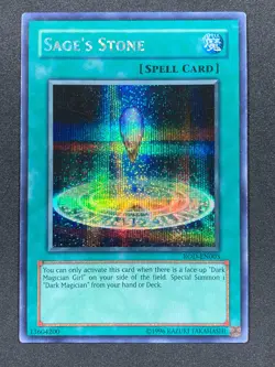 Sage's Stone - ROD-EN003 - Yugioh TCG - Secret Rare -Unlimited - LP - Image 1