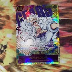 One Piece Monkey D Luffy SEC Alt Art OP05-119 Awakening New Era NM - B - Image 1