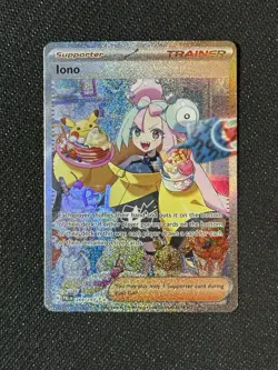 NM Iono 269/193 Paldea Evolved SIR Holo Pokemon Card - Image 1