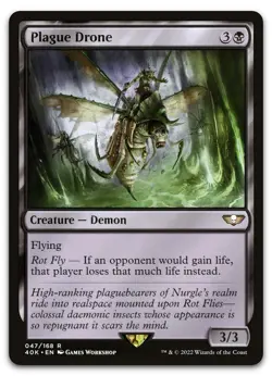 Plague Drone #47 (NM) Warhammer 40,000 40K Magic MTG - Image 1