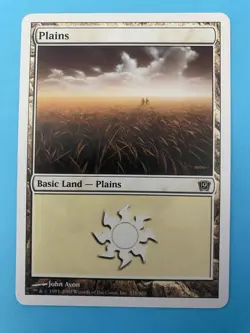 2x Basic Land - Plains - 331/350 - 9th Edition - MTG - Image 1