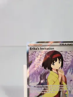 Erika's Invitation 196/165 Full Art Scarlet & Violet 151 Pokemon - Image 2