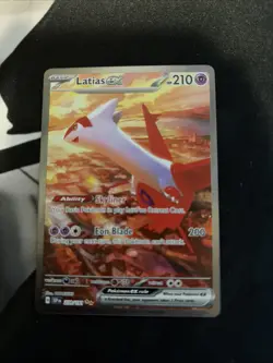 Pokemon Latias EX TCG Surging Sparks 239/191 Special Illustration Rare - Image 1