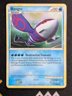 Kyogre 12/95 Call of Legends Pokemon NM Holo - Image 1