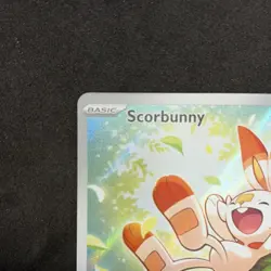 Pokemon TCG Scorbunny ASCEn 225/217 Rare Holo Basic HP70 Fire 10+ Nintendo 2026 - Image 2