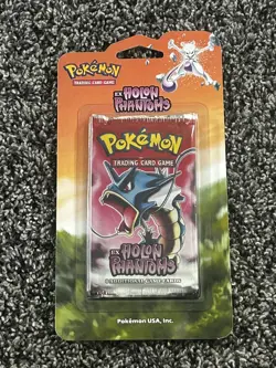 Pokemon TCG EX Holon Phantoms Blister Booster Pack English 2006 Gyarados Artwork - Image 1