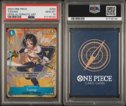 PSA 10 Tashigi OP06-050 Alt Art ENGLISH ONE PIECE Card Game Wings of Captain 💎 - Image 3