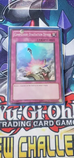 Yugioh Compulsory Evacuation Device - Super - Unlimited - NM - TU04-EN005 - Image 1