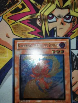 Blackwing - Breeze the Zephyr tshd-en003 1st Ed (NM/VLP) Ultimate Rare Yu-Gi-Oh! - Image 2