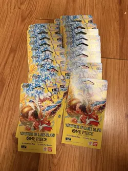 20x One Piece OP15 EB04 Adventure on Kami's Island Sleeved Booster Packs Lot - Image 1