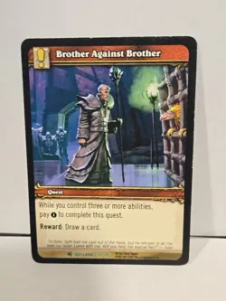 World of Warcraft TCG Brother Against Brother - Fires of Outland 231/246 - Image 1
