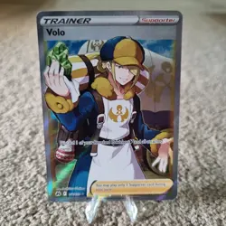 Volo 151/159 Crown Zenith Ultra Rare Holo Full Art Pokemon Card TCG NM/M - Image 1