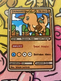 Lompatan Pertama by Selada Gambar - Dragonite Card - Image 1