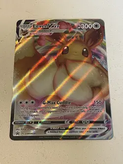 Eevee V, Eevee VMAX, Glaceon V & Leafeon V Lot: Full Art Holo Pokemon Cards - Image 2