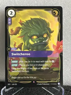 Switcheroo 145/221 Riftbound Spiritforged NM Trading Card - Image 1