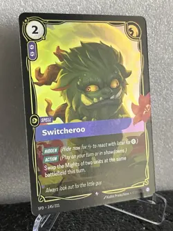 Switcheroo 145/221 Riftbound Spiritforged NM Trading Card - Image 3