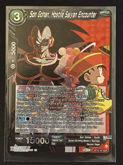 Dragon Ball Super Card Game Son Gohan Hostile Saiyan Encounter SGR - Image 1