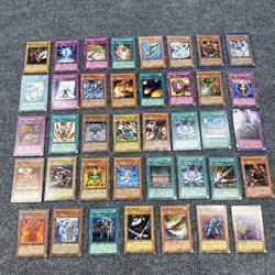 Vintage Yu-Gi-Oh Yugioh Assorted with some 1st Editions - 39 Card Lot - Image 1