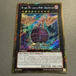 Number C88: Gimmick Puppet Disaster Leo Gold PGLD-EN021 Secret Rare UNL Card NM - Image 1
