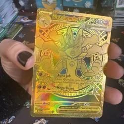 Pokemon TCG Mega Lucario EX Mega Evolution 188/132 Gold - Image 1