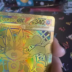 Pokemon TCG Mega Lucario EX Mega Evolution 188/132 Gold - Image 4