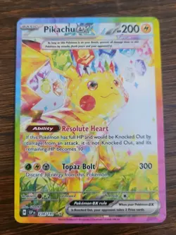 2024 Pokemon Surging Sparks 238/191 Pikachu ex Special Illustration Rare SIR - Image 1