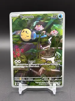 Pokemon Tympole - Illustration Rare Holo SV: Black Bolt 103/086 NM - Image 1