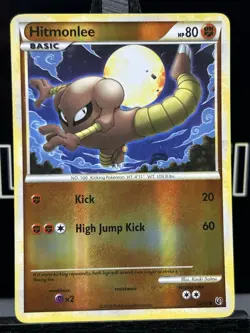 Pokemon TCG Hitmonlee 52/90 Undaunted Reverse Holo - Image 3