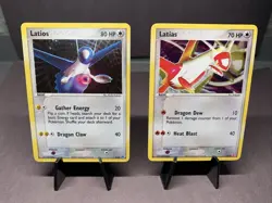 Pokemon TCG Latias 4/10 & Latios 2/10 Trainer Kit Combo Holo Rare - Image 1
