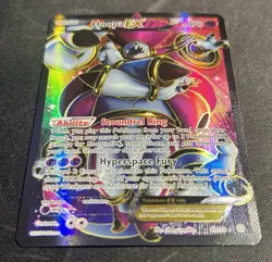 Hoopa EX Ultra Rare Full Art 89/98 XY Ancient Origins 170 HP Holo Pokemon - Image 3