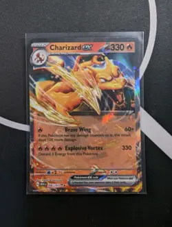 Charizard EX 6 S&V 151 Holo Double Rare Half Art - Pokemon TCG - Image 1