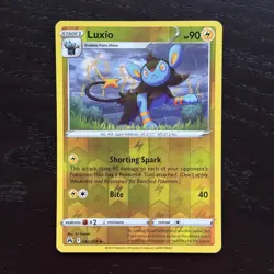 Luxio 042/159 Pokemon Crown Zenith Sword & Shield Reverse Holo Uncommon NM - Image 1