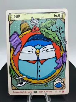 Pup (Piplup) 03/30 - Pokkedo Holiday/Christmas v2 - Pokemon Fan Art Edo Huang - Image 1