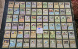 complete common and uncommon ex sandstorm Ereader set pokemon card lot LP/NM - Image 1