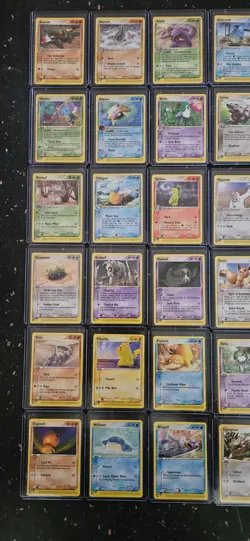 complete common and uncommon ex sandstorm Ereader set pokemon card lot LP/NM - Image 2