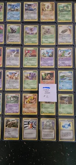 complete common and uncommon ex sandstorm Ereader set pokemon card lot LP/NM - Image 3