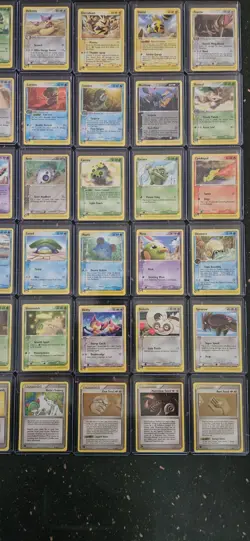 complete common and uncommon ex sandstorm Ereader set pokemon card lot LP/NM - Image 4