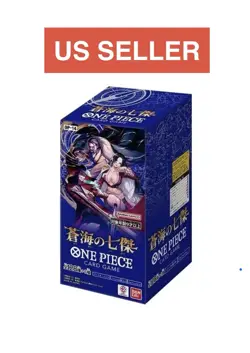 [US SELLER] The Azure Sea's Seven OP-14 Booster Box Sealed One Piece Japanese - Image 1
