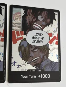 One Piece OP11 DON!! Card - Lot Of 5! Near Mint / Pack Fresh - Image 4
