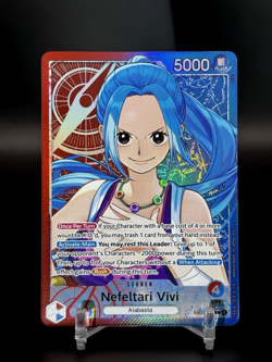 One Piece TCG - Nefeltari Vivi EB03-001 (Alt Art Leader) - Heroines Ed - English - Image 1
